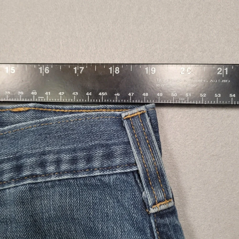 Carhartt Mens Relaxed Fit Straight Leg Blue Jeans 38x34 Grunge Work 101483-968